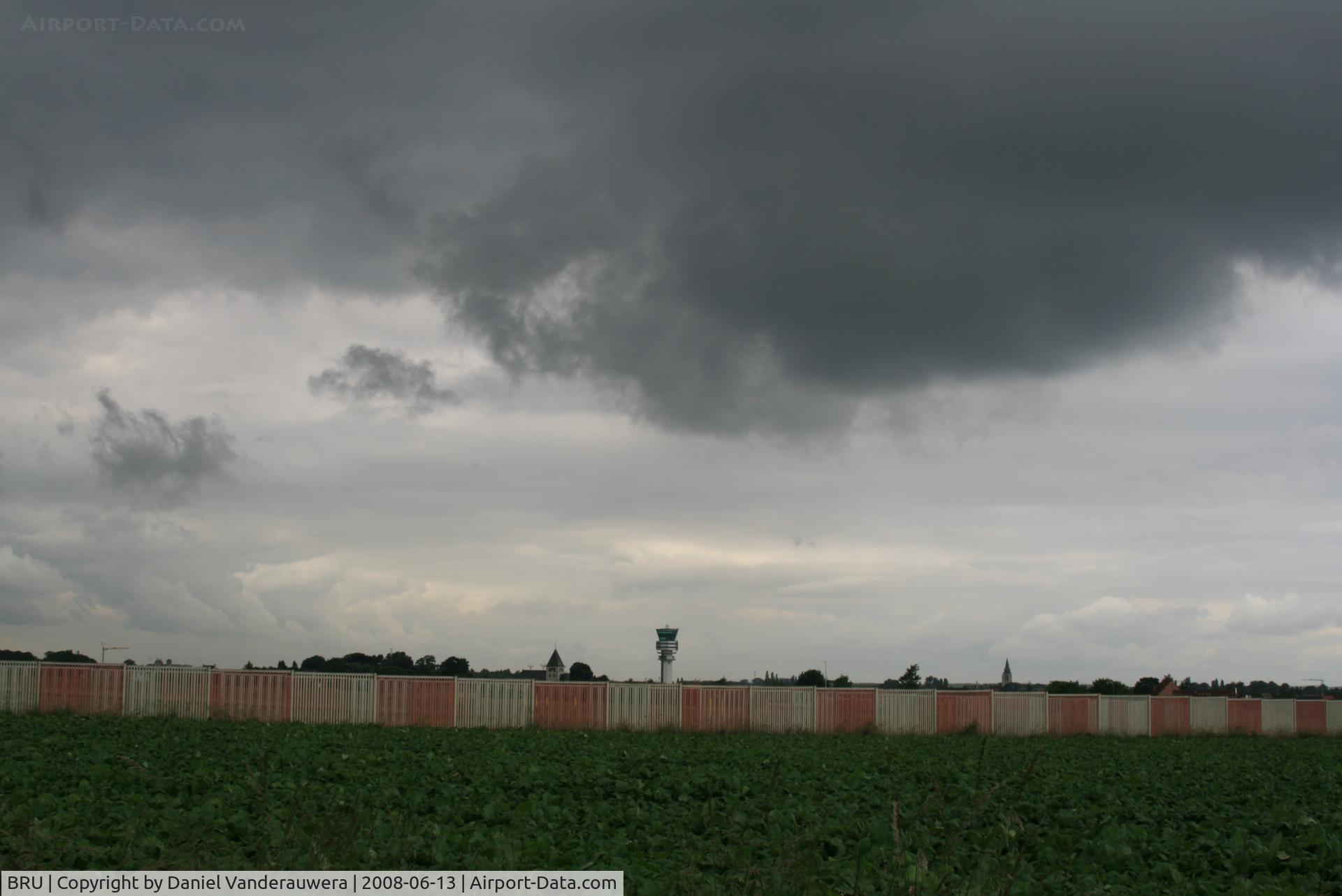 Brussels Airport, Brussels / Zaventem   Belgium (BRU) - typical belgian weather