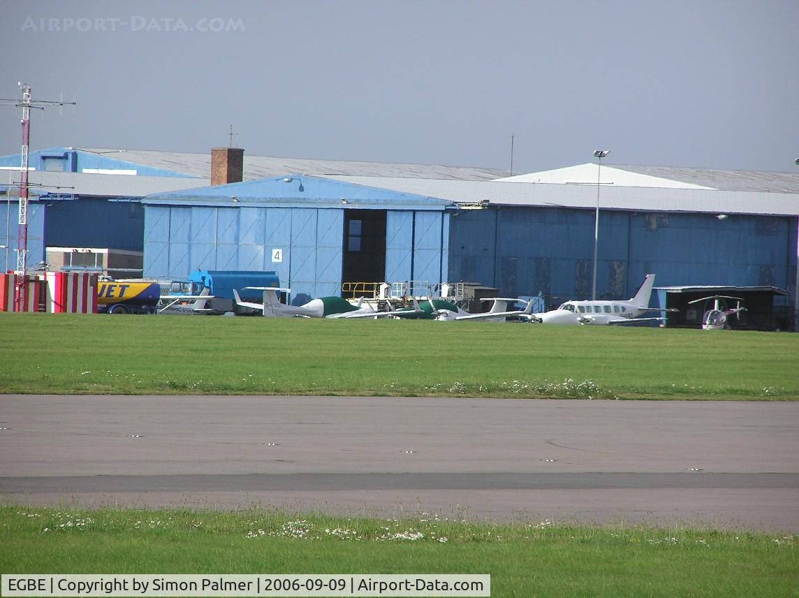 Coventry Airport, Coventry, England United Kingdom (EGBE) - General view at Baginton