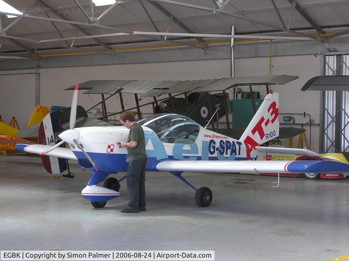 Sywell Aerodrome Airport, Northampton, England United Kingdom (EGBK) - Sywell engineering