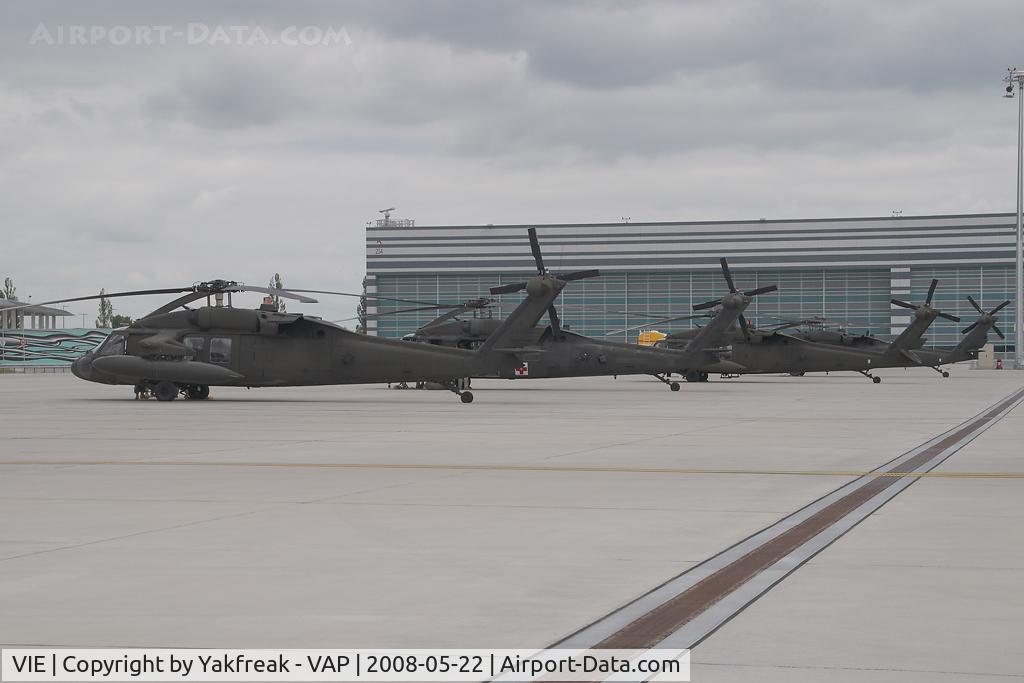 Vienna International Airport, Vienna Austria (VIE) - 4 Austrian Air Force Black Hawk