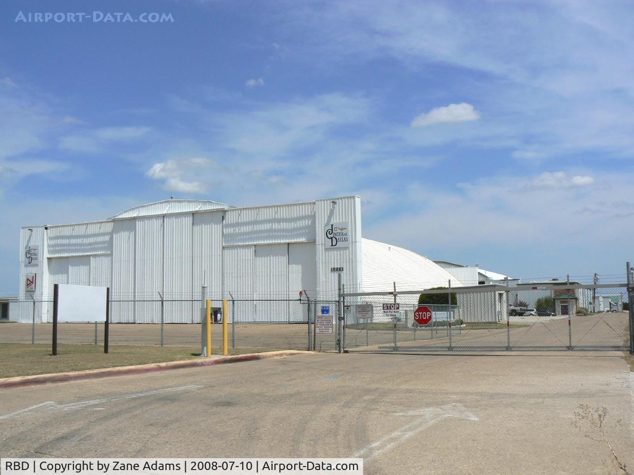 Dallas Executive Airport (RBD) - One of the older large hangers at Dallas Executive (Redbird) Airport