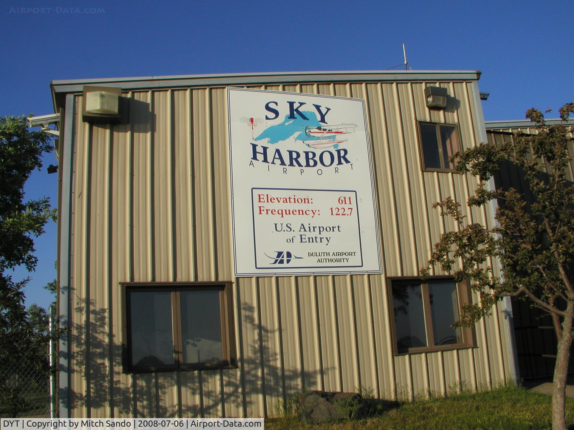 Sky Harbor Airport (DYT) - Sky Harbor Airport and Seaplane Base in Duluth, MN.