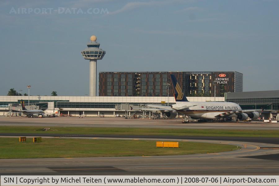 Singapore Changi Airport, Changi Singapore (SIN) - A380 from Singapore Airlines at Changi