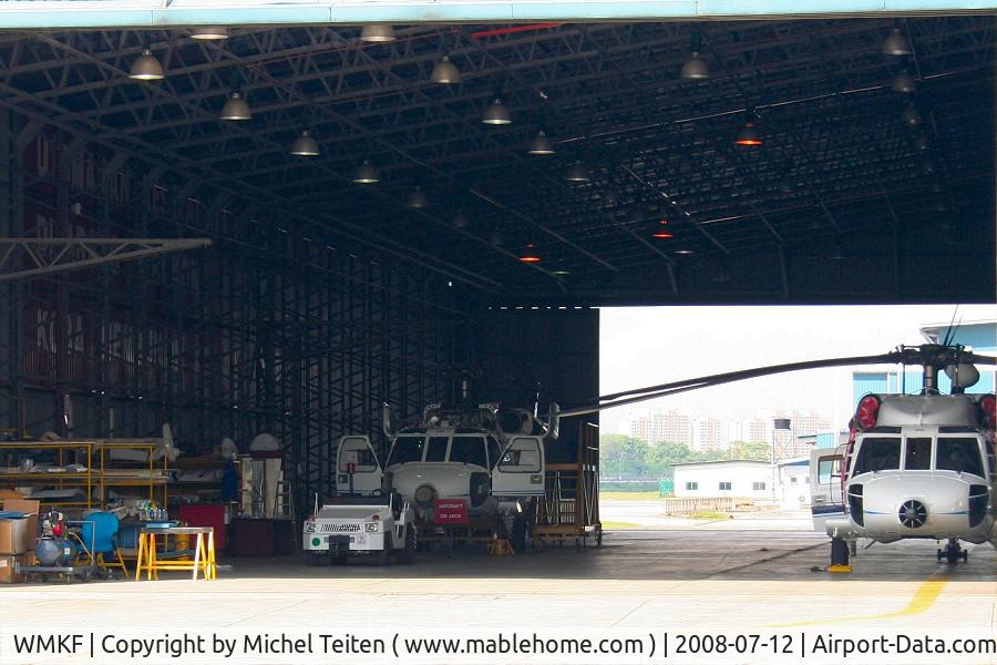 Sungai Besi Airport / RMAF Simpang, Sungai Besi, Kuala Lumpur Malaysia (WMKF) - S70 from 10 Skn RMAF at RMAF Kuala Lumpur-Sungai Besi