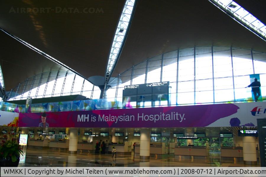 Kuala Lumpur International Airport, Sepang, Selangor Malaysia (WMKK) - Immigration desks at the Kuala Lumpur International Airport
