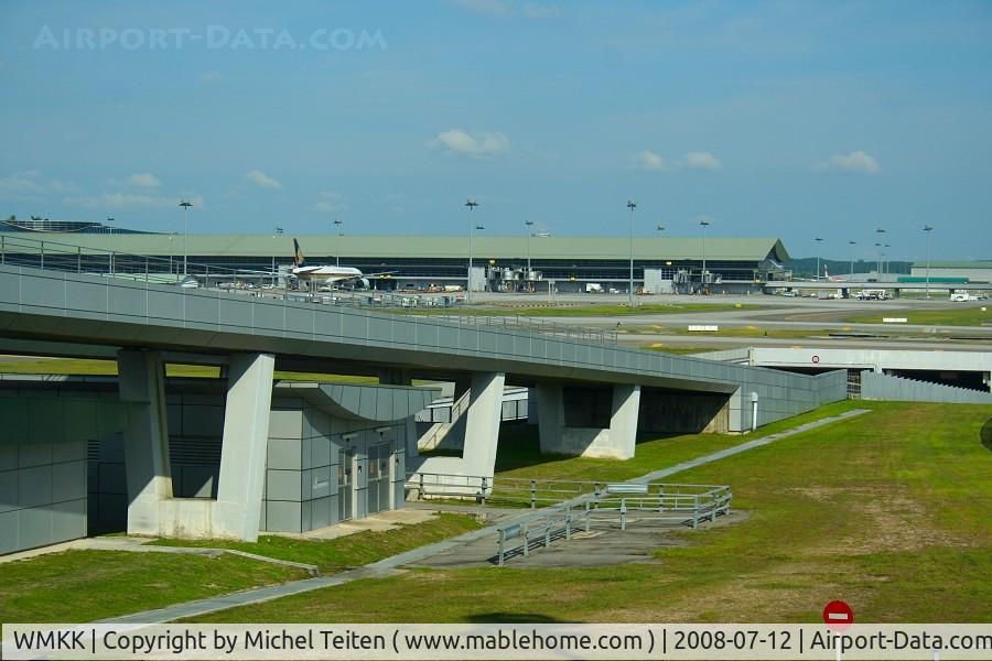 Kuala Lumpur International Airport, Sepang, Selangor Malaysia (WMKK) - Satellite A and train shuttle