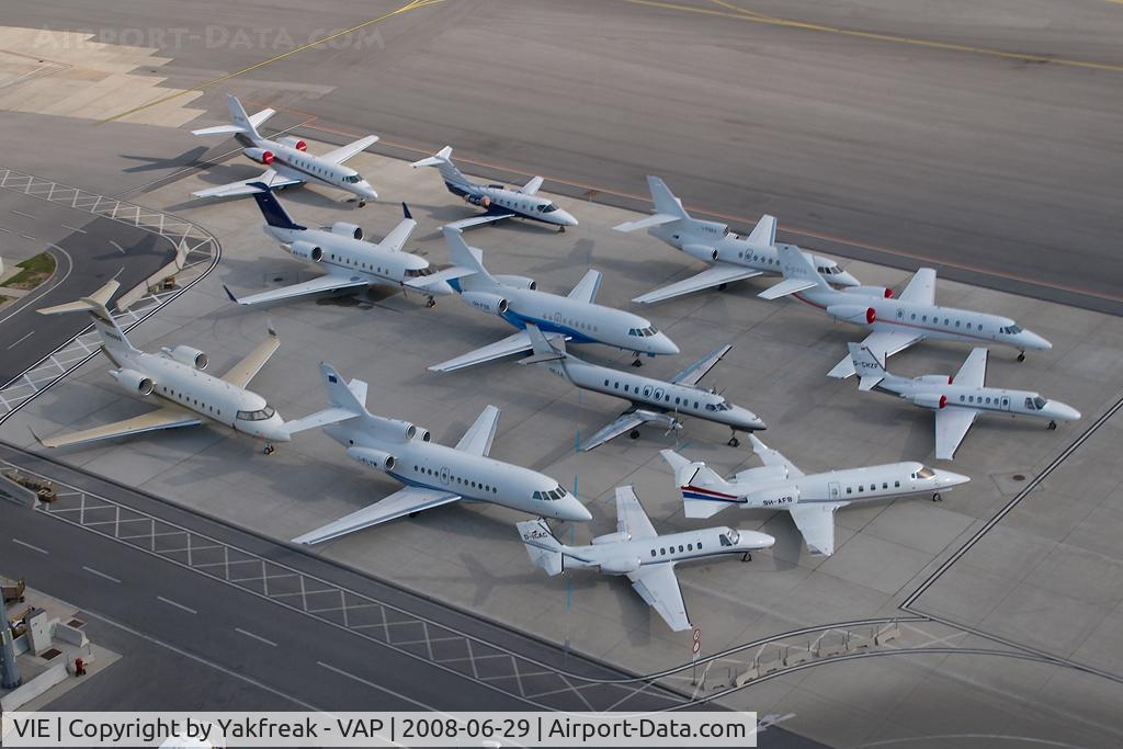 Vienna International Airport, Vienna Austria (VIE) - part of the general aviation East area