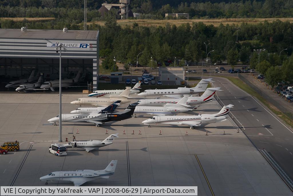 Vienna International Airport, Vienna Austria (VIE) - General Aviation West