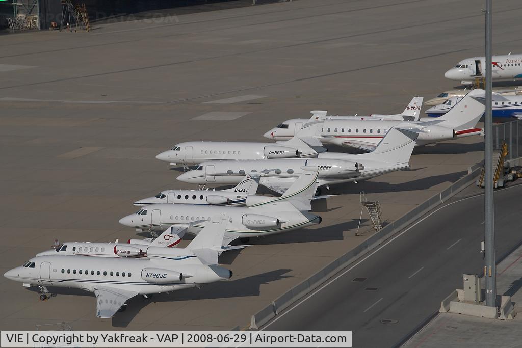 Vienna International Airport, Vienna Austria (VIE) - GAC aircraft parked on the Austrian Airlines apron