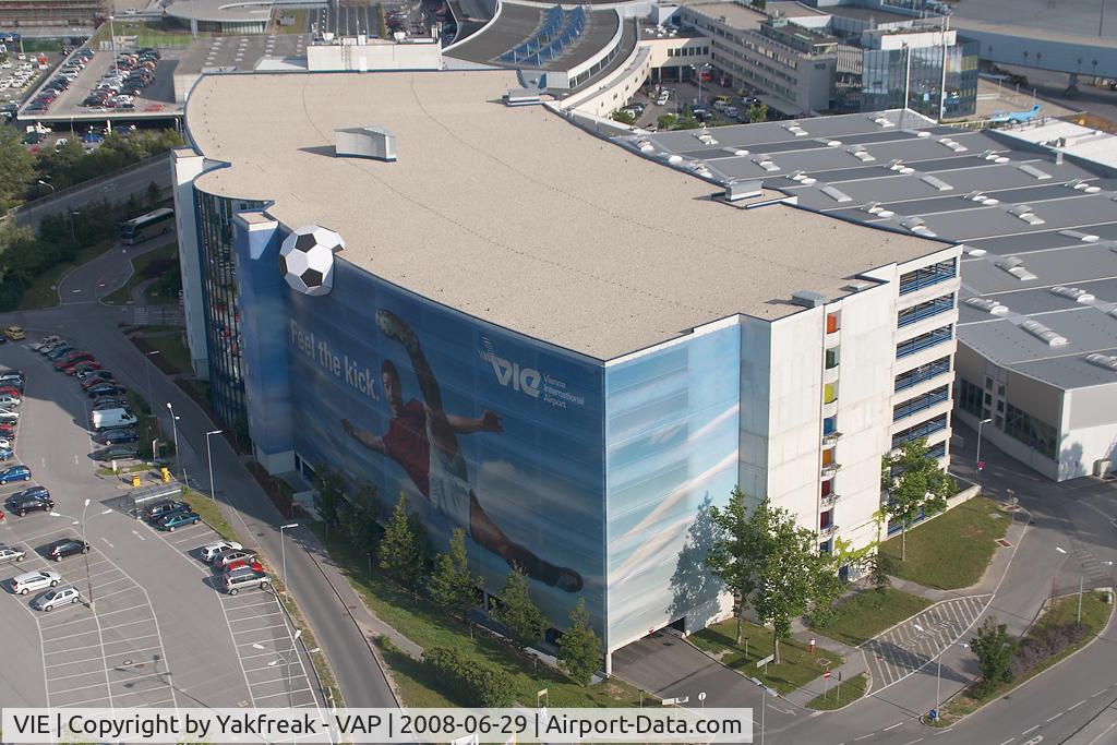 Vienna International Airport, Vienna Austria (VIE) - parking 3 in Euro 08 design