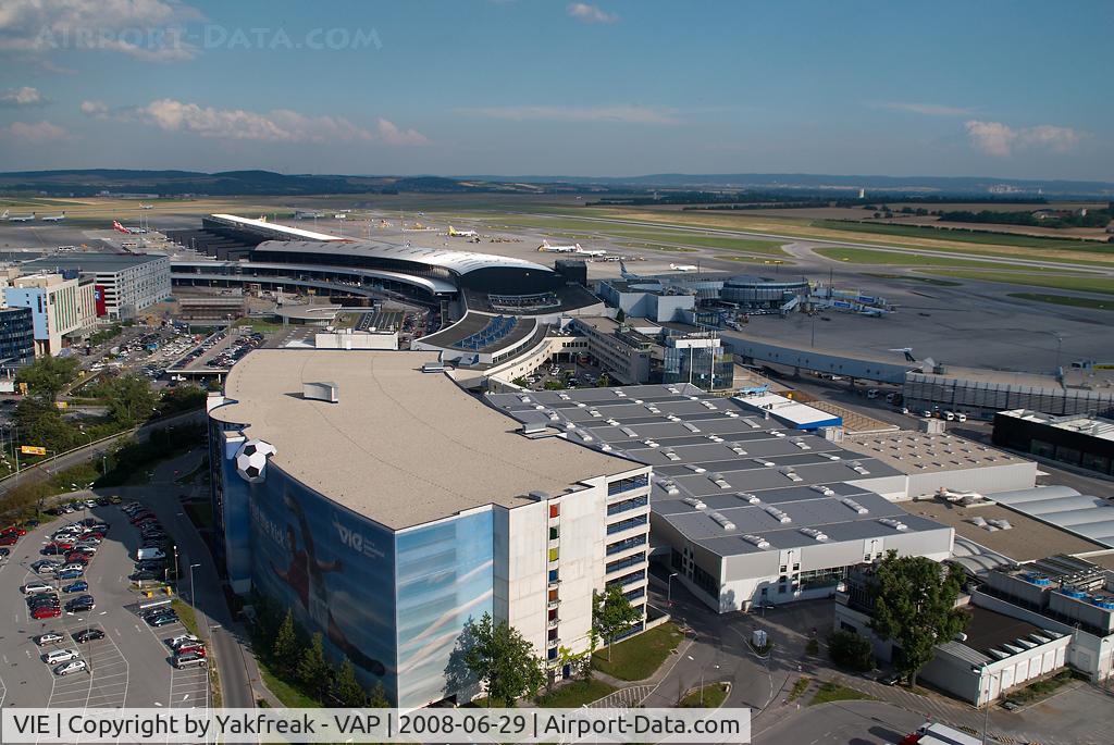 Vienna International Airport, Vienna Austria (VIE) - terminal and office buildings