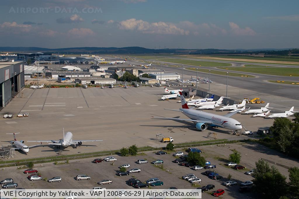 Vienna International Airport, Vienna Austria (VIE) - Austrian Airlines Apron