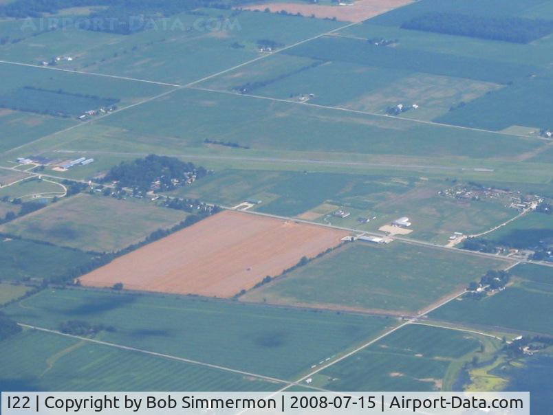 Randolph County Airport (I22) - Looking SE from 10,000'