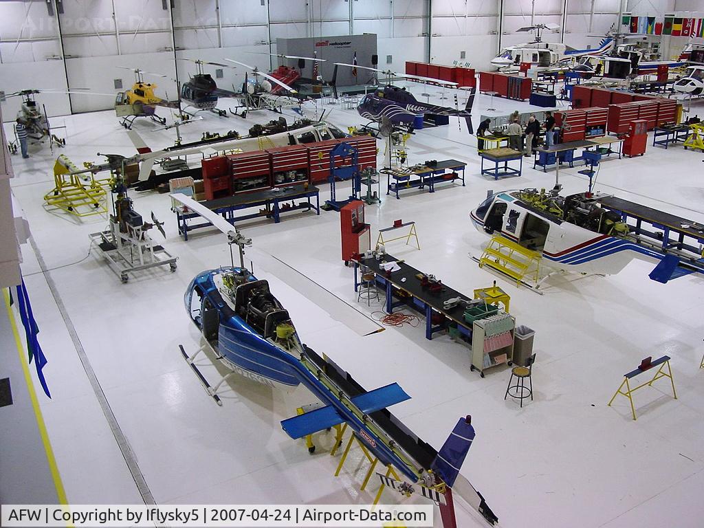 Fort Worth Alliance Airport (AFW) - Bell Training Academy Main Hangar