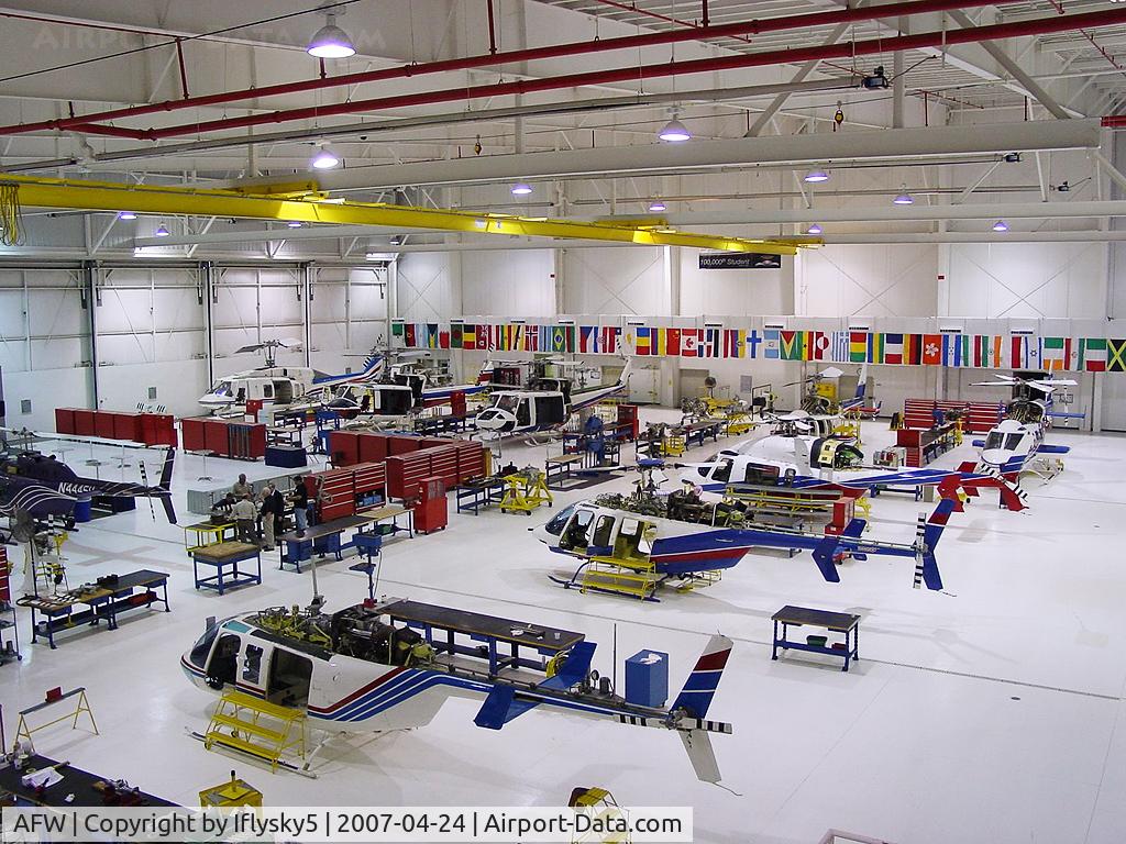 Fort Worth Alliance Airport (AFW) - Bell Training Academy Main Hangar