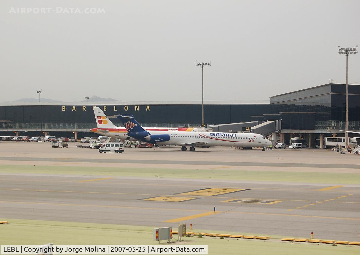 Barcelona International Airport, Barcelona Spain (LEBL) - Building terminal.