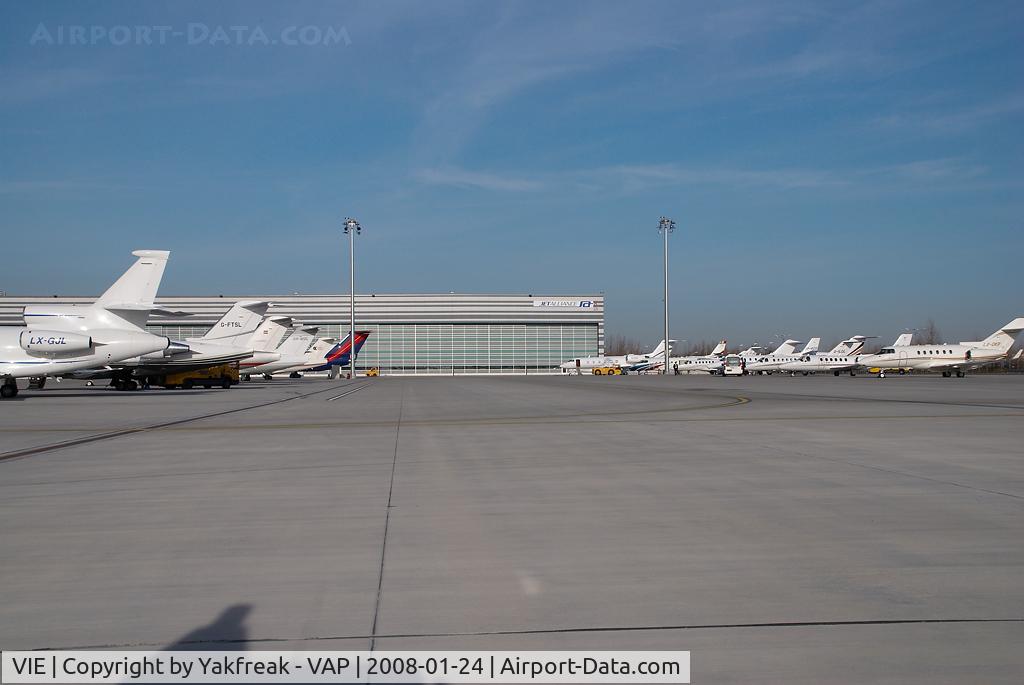 Vienna International Airport, Vienna Austria (VIE) - General Aviation West
