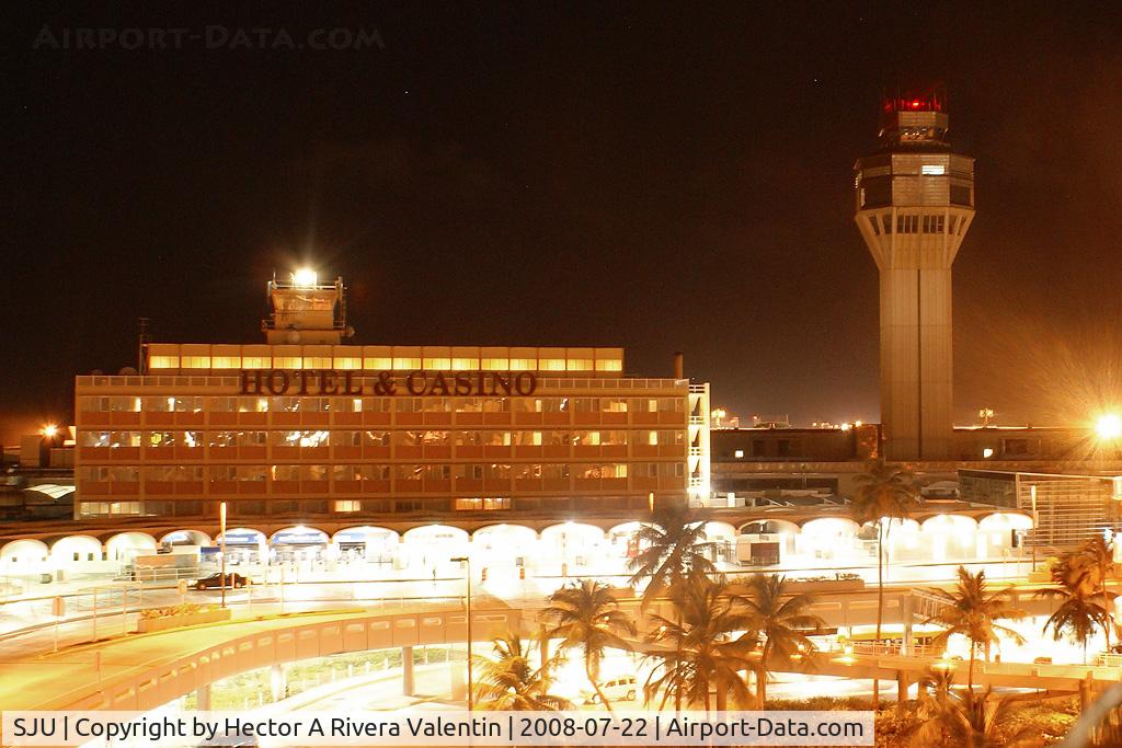 Luis Munoz Marin International Airport (SJU) - SJU terminal in the night