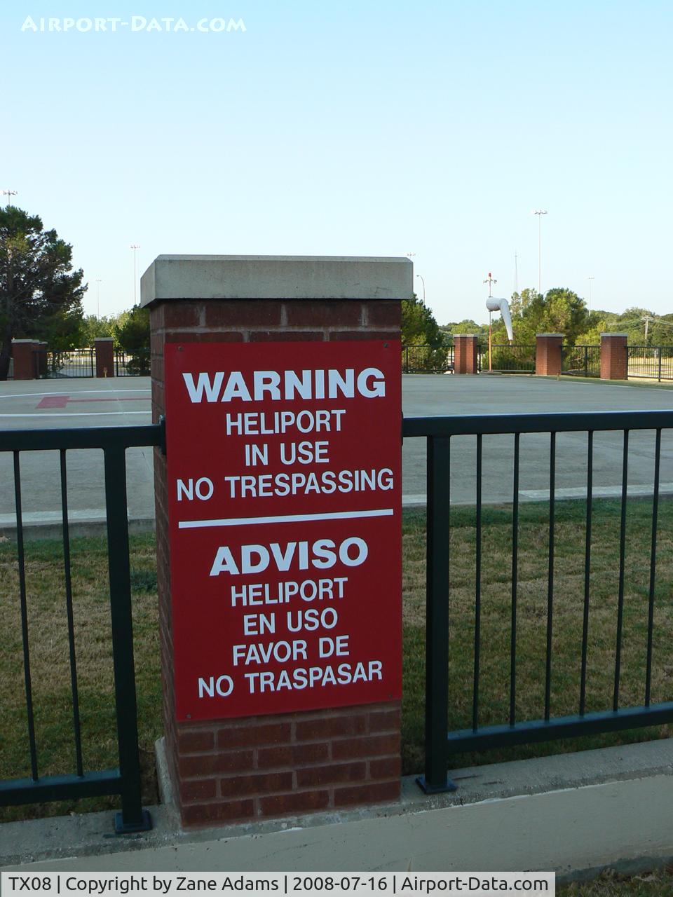 The Ballpark In Arlington Heliport (TX08) - Ballpark in Arlington (Texas Rangers MLB) Heloport
