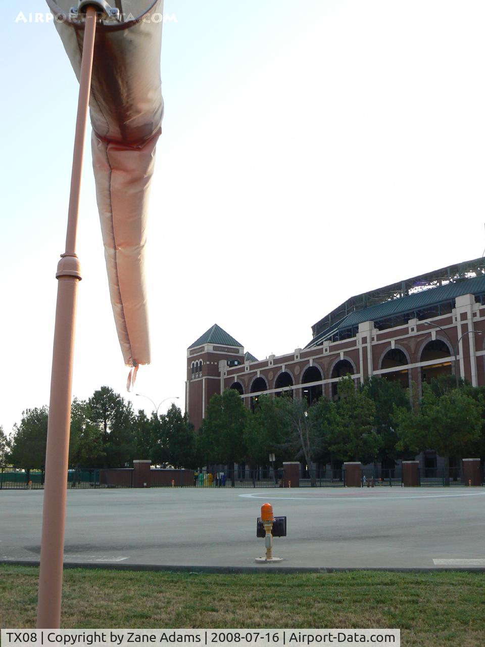 The Ballpark In Arlington Heliport (TX08) - Ballpark in Arlington (Texas Rangers MLB) Heloport