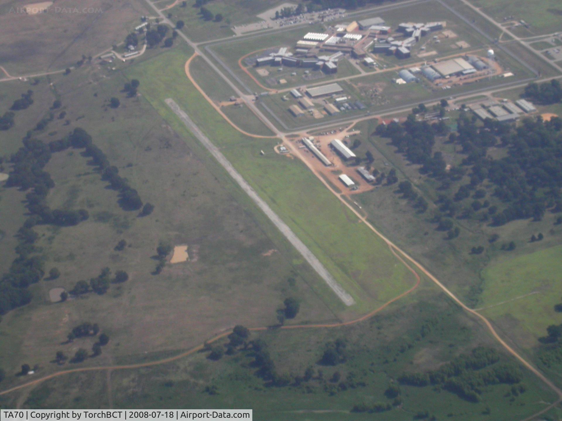 W J E Airport (TA70) - WJE Airport looking north.