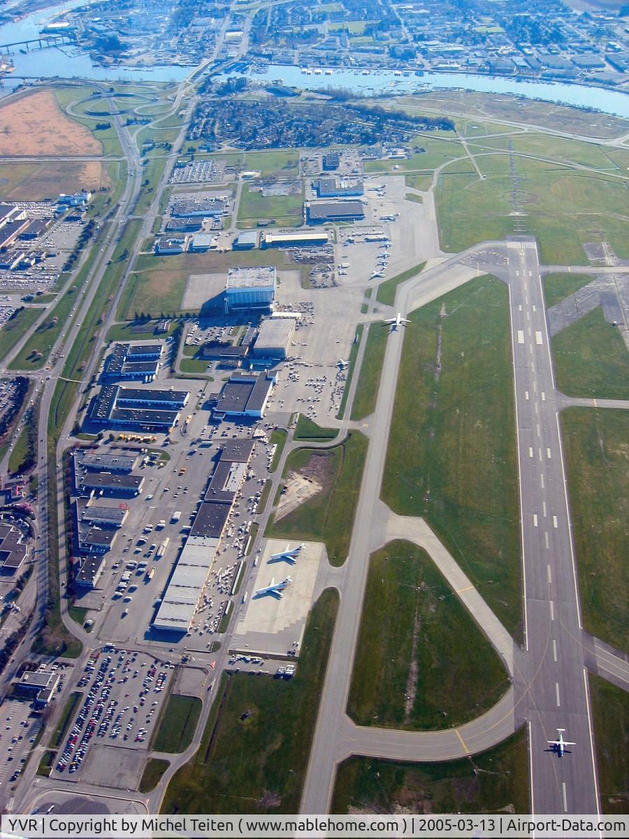 Vancouver International Airport, Vancouver, British Columbia Canada (YVR) - YVR seen from a Harbour Air DHC-3 bound to Victoria