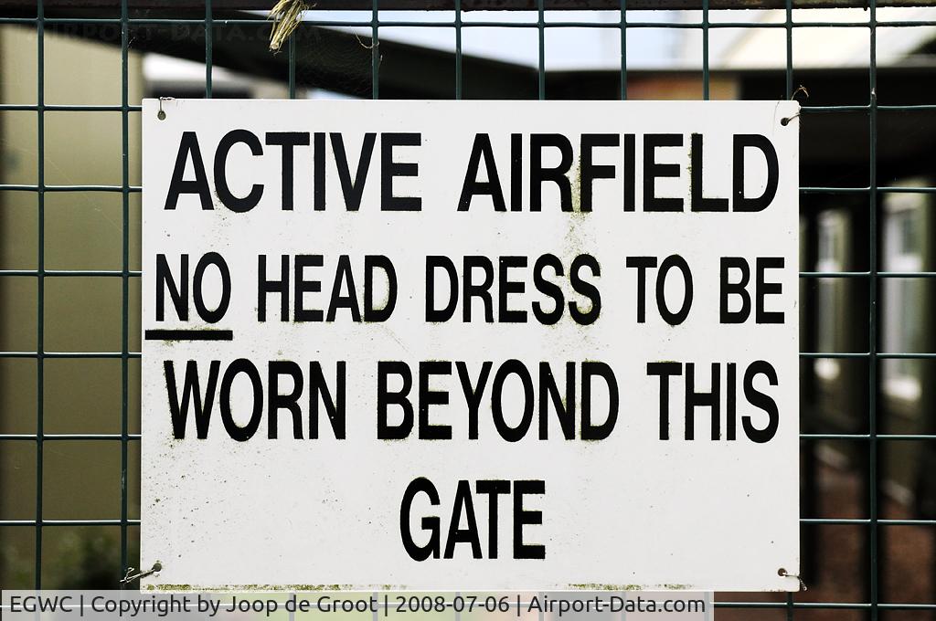 RAF Cosford Airport, Albrighton, England United Kingdom (EGWC) - practical instruction or just tradition?
