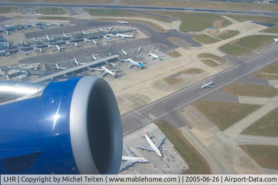 London Heathrow Airport, London, England United Kingdom (LHR) - Taking-off from Heathrow for a short flight to Paris CDG