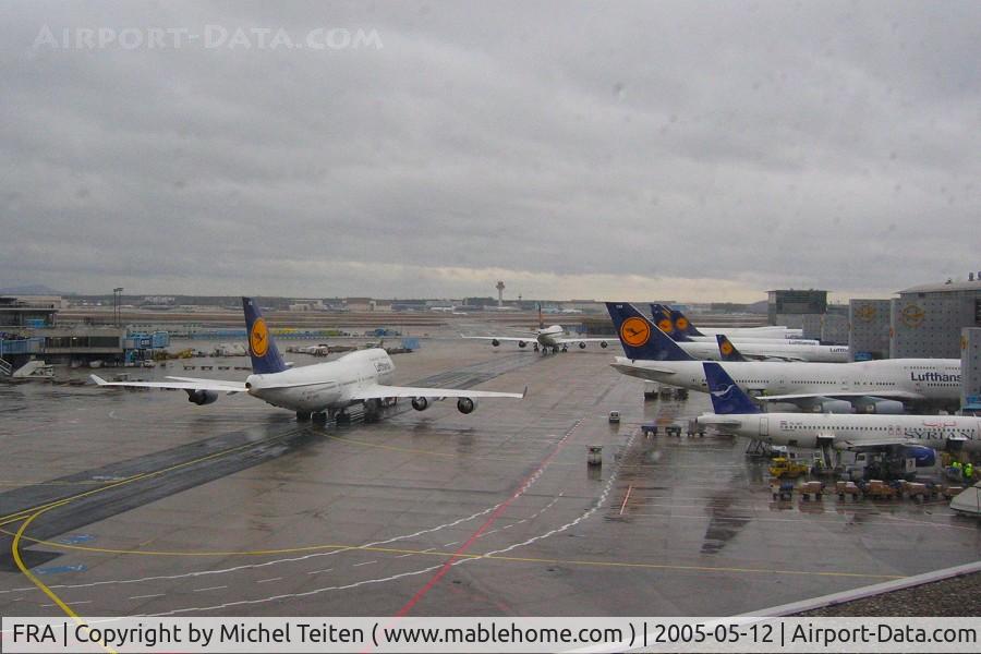Frankfurt International Airport, Frankfurt am Main Germany (FRA) - Rainy day in Frankfurt