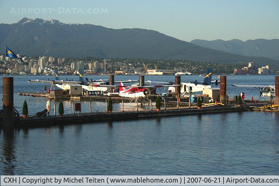 Vancouver Harbour Water Airport (Vancouver Coal Harbour Seaplane Base), Vancouver, British Columbia Canada (CXH) - Baxter Aviation and West Coast Air areas