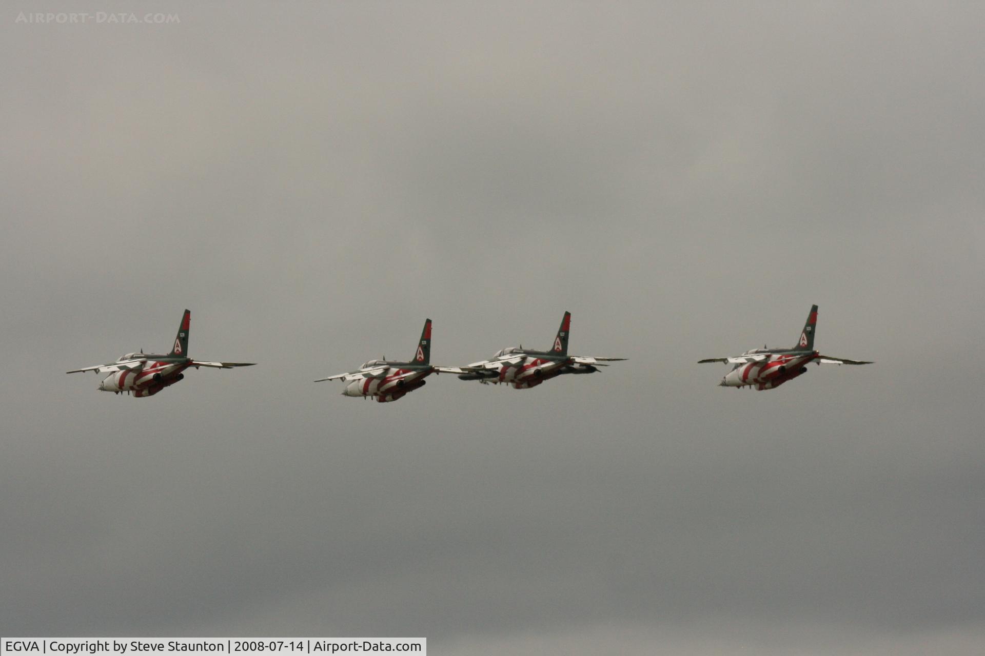RAF Fairford Airport, Fairford, England United Kingdom (EGVA) - Taken at the Royal International Air Tattoo 2008 during arrivals and departures (show days cancelled due to bad weather)