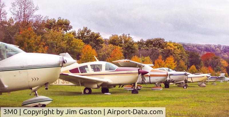 Gastons Airport (3M0) - Ozark Fall Color At Gaston's