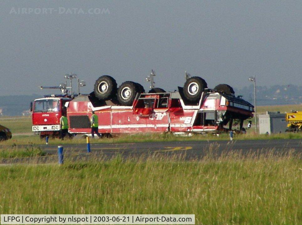 Paris Charles de Gaulle Airport (Roissy Airport), Paris France (LFPG) - crashed after a sharp turn right.