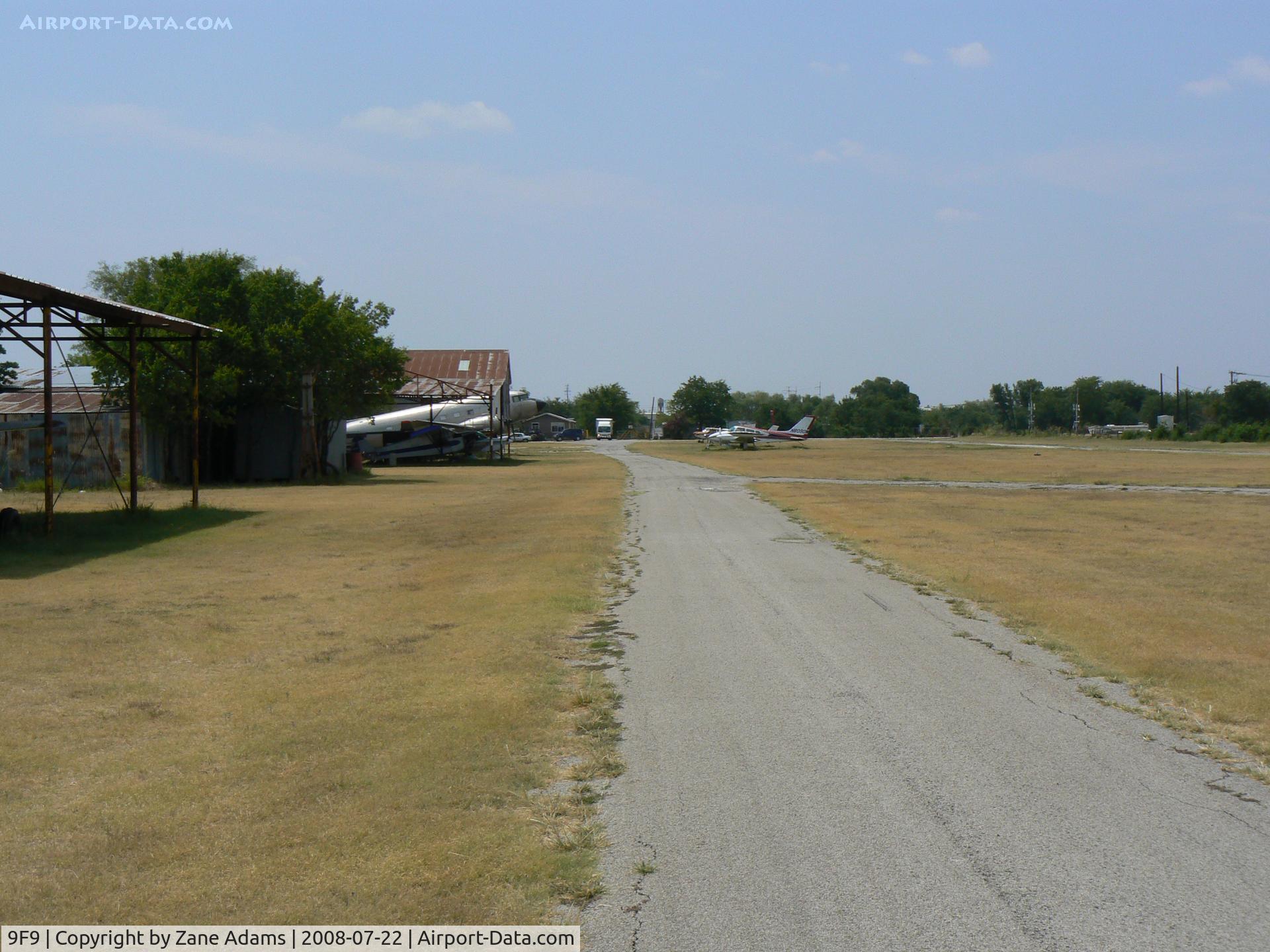 Sycamore Strip Airport (9F9) - Sycamore Field looking south.