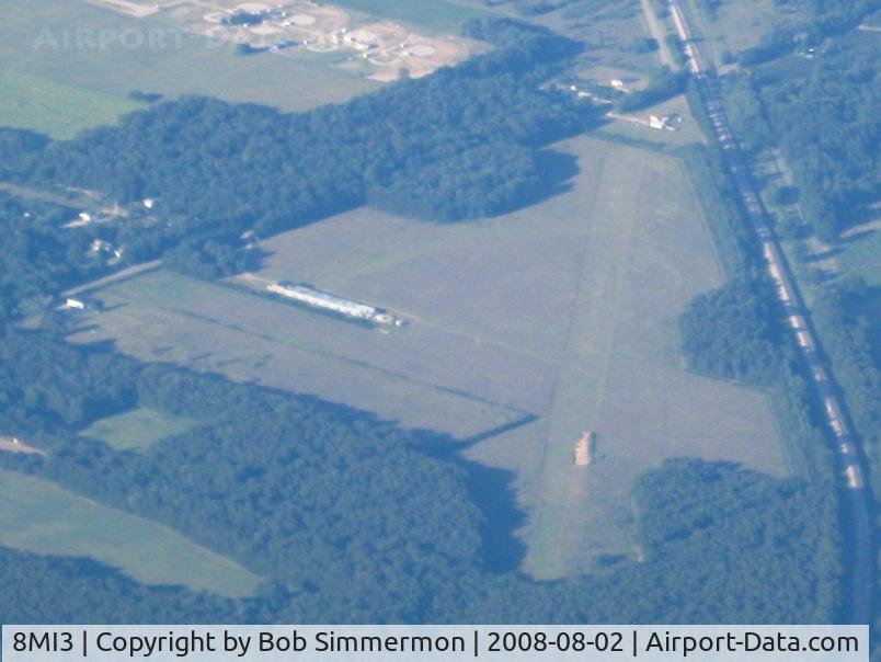 Mattawan Airpark Airport (8MI3) - Lookng NE from 7500'