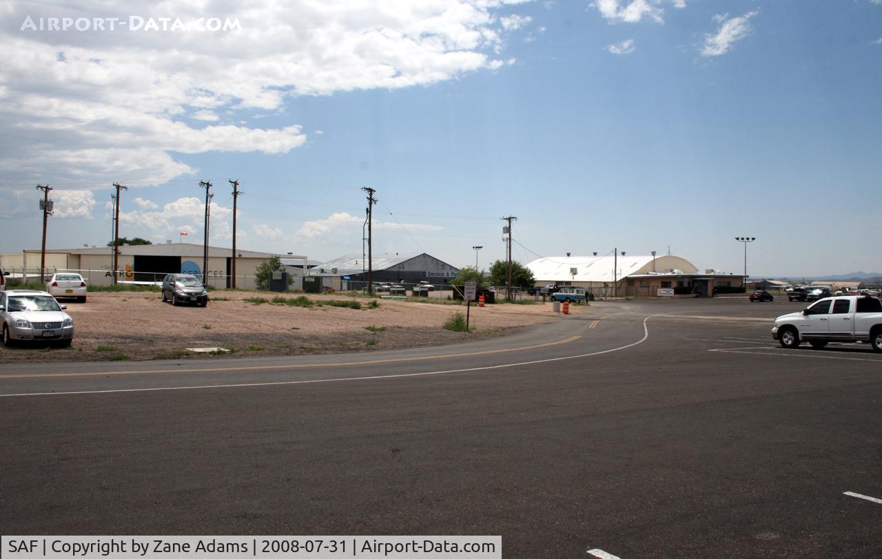 Santa Fe Municipal Airport (SAF) - Santa Fe Municipal  - east side hangers