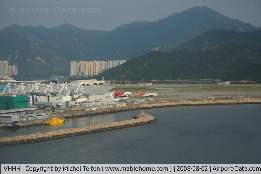 Hong Kong International Airport, Hong Kong Hong Kong (VHHH) - Landing at HKG on board of AF 188 777-328ER F-GSQB