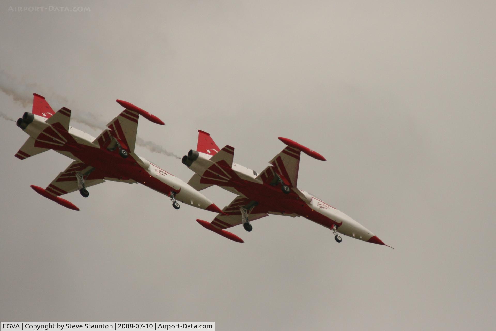 RAF Fairford Airport, Fairford, England United Kingdom (EGVA) - Taken at the Royal International Air Tattoo 2008 during arrivals and departures (show days cancelled due to bad weather)