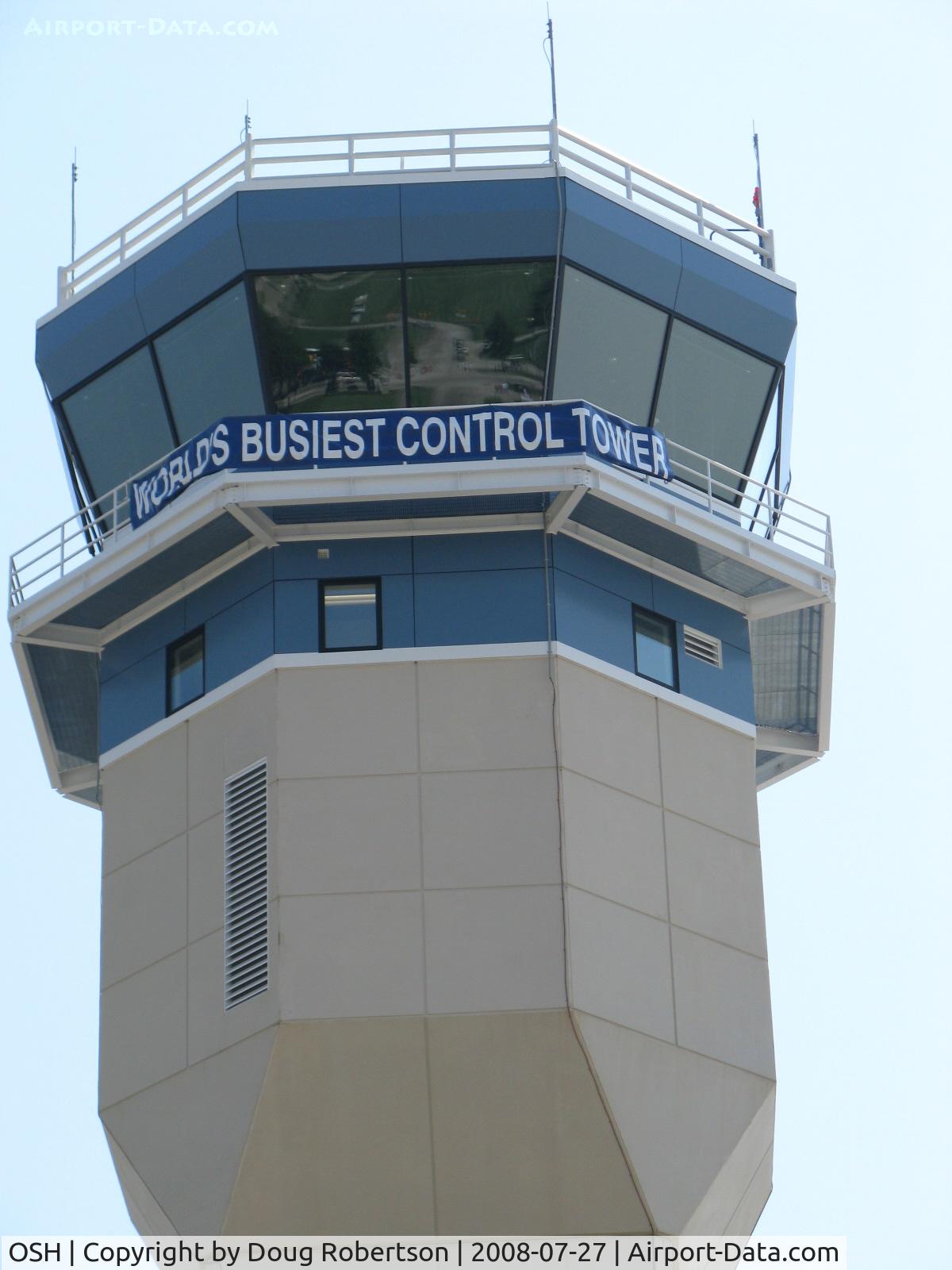 Wittman Regional Airport (OSH) - World's Busiest Air Traffic Control Tower-During EAA AirVenture 2008