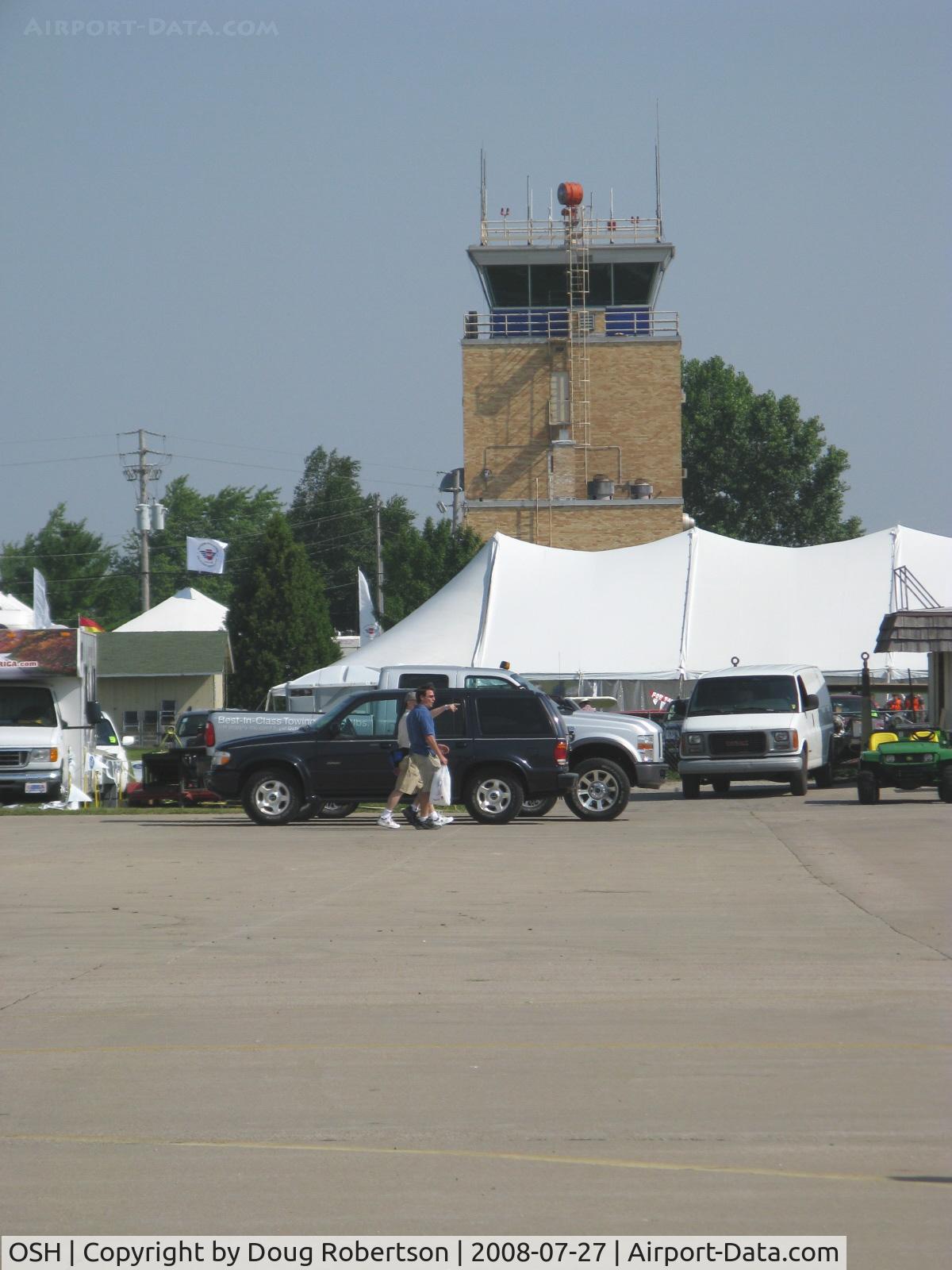 Wittman Regional Airport (OSH) - Old FAA Air Traffic Control Tower-To be demolished after EAA Airventure 2008. Obsolete and no one wants it.