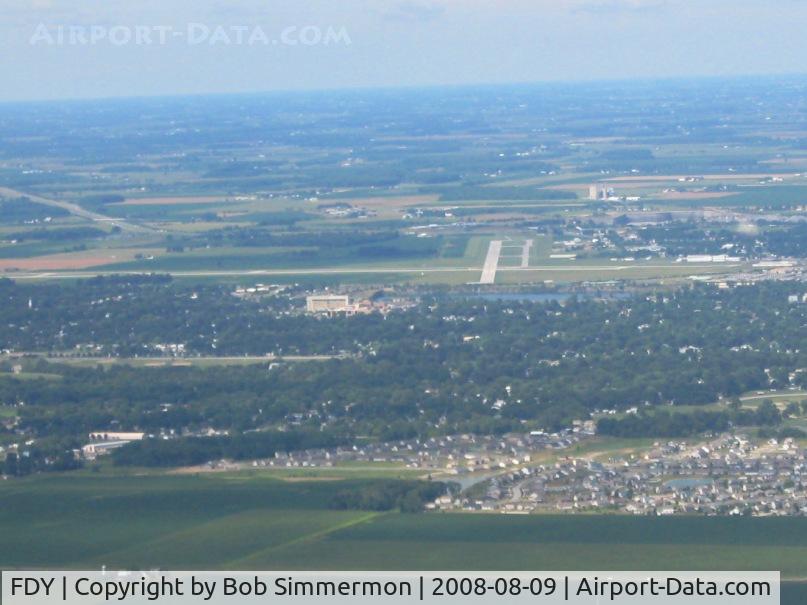 Findlay Airport (FDY) - Looking west.