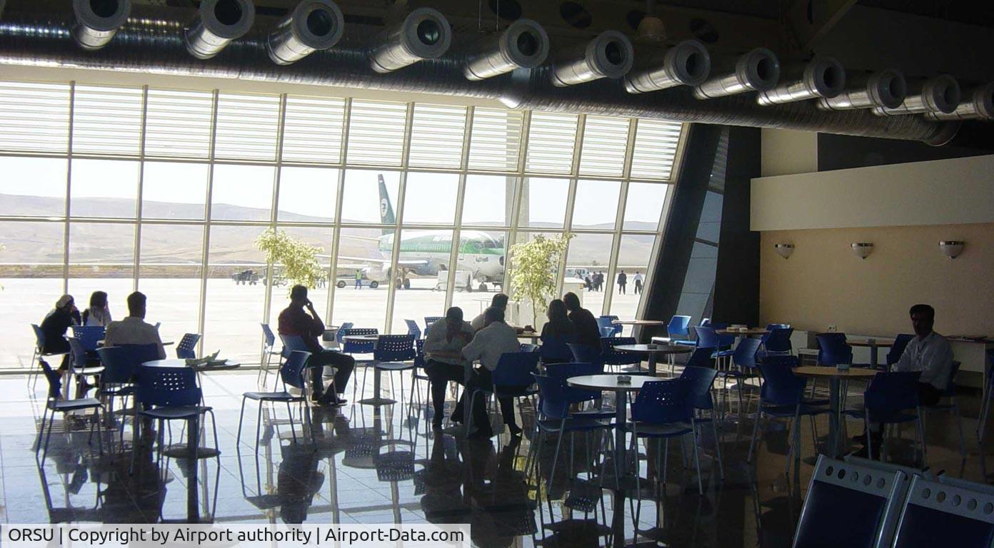 Sulaymanyiah International Airport, Sulaymanyiah Iraq (ORSU) - Inside airport