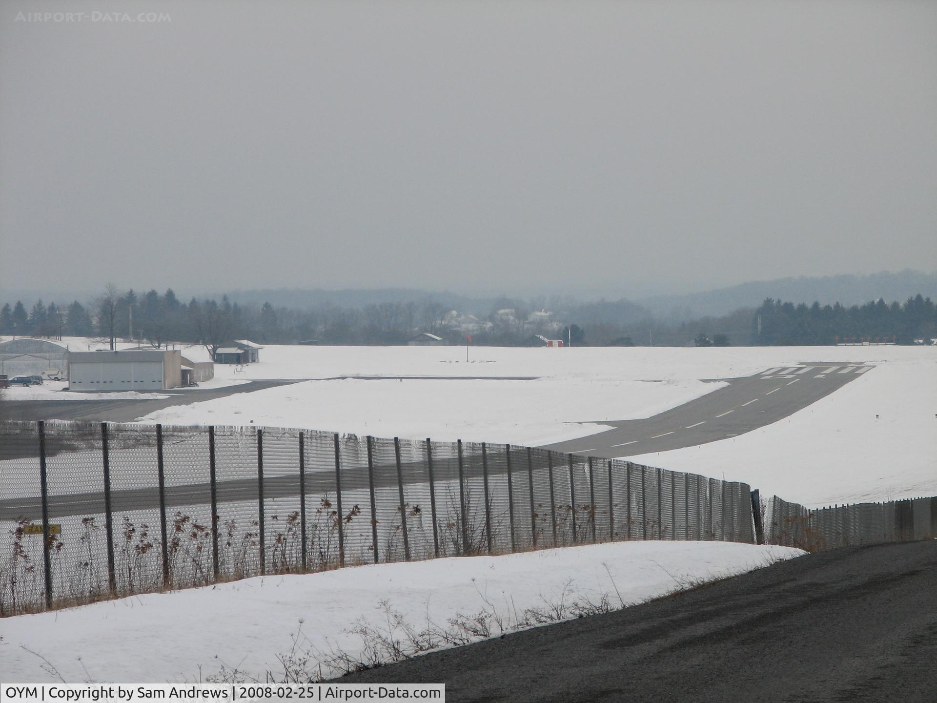 St Marys Municipal Airport (OYM) - looking towards the approach end of 10