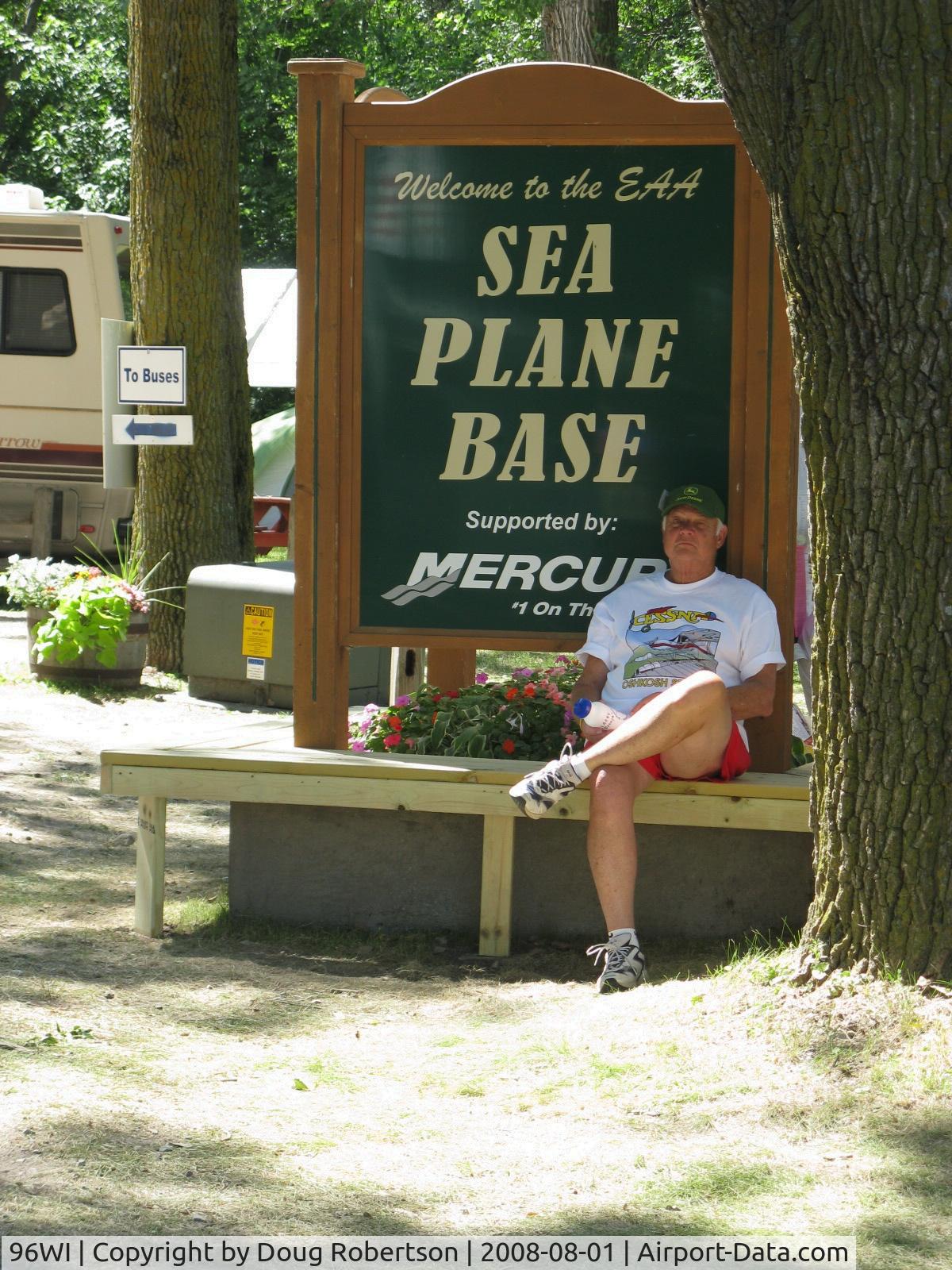 Vette/blust Seaplane Base (96WI) - Vette/Blust EAA Seaplane Base, Welcome Sign