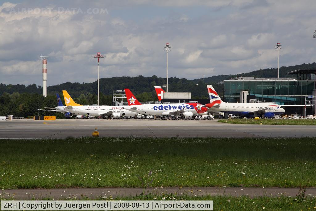 Zurich International Airport, Zurich Switzerland (ZRH) - Zürich Flughafen Vorfeld