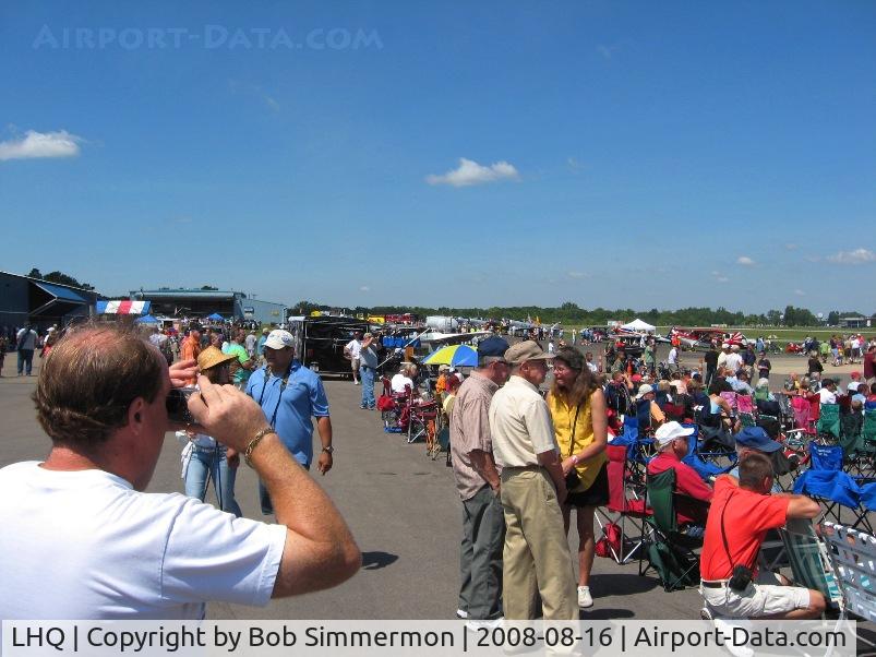 Fairfield County Airport (LHQ) - Airshow crowd at Wings of Victory airshow - Lancaster, Ohio