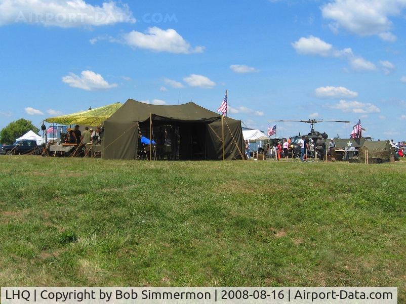 Fairfield County Airport (LHQ) - Part of the military exhibit at Wings of Victory airshow - Lancaster, Ohio