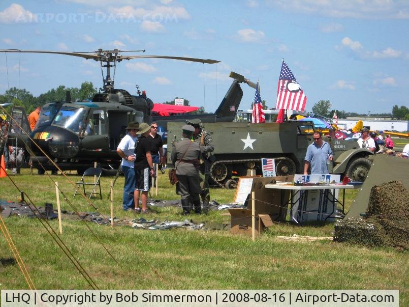 Fairfield County Airport (LHQ) - Part of the military exhibit at Wings of Victory airshow - Lancaster, Ohio