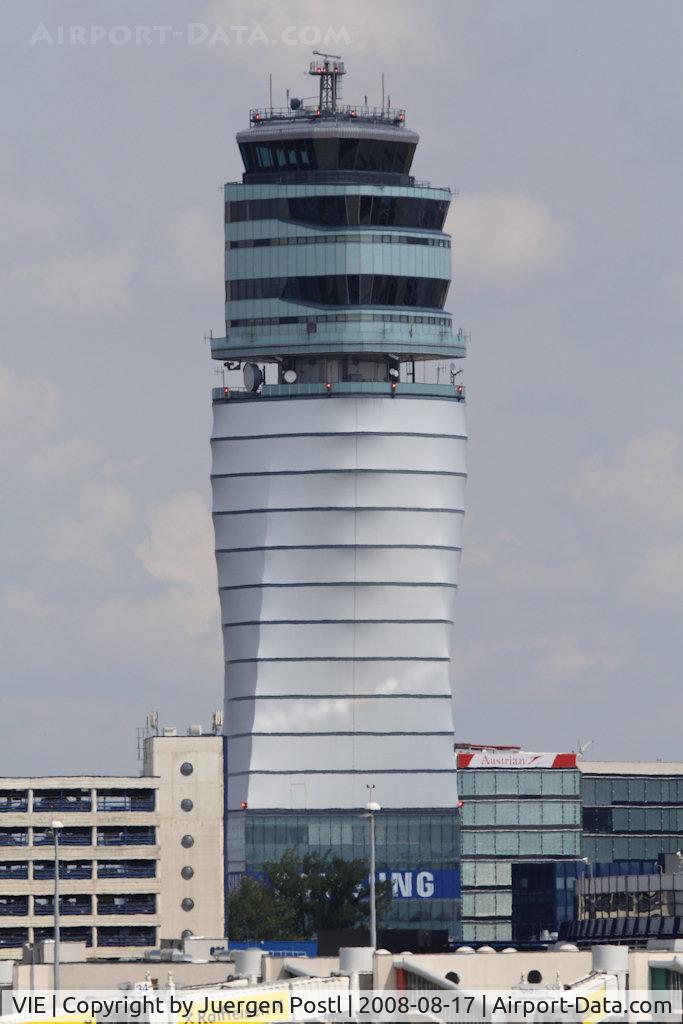 Vienna International Airport, Vienna Austria (VIE) - Vienna Airport Tower - close up