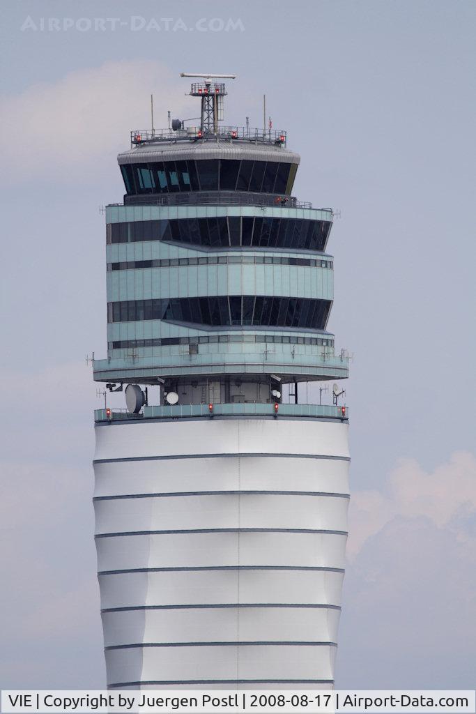 Vienna International Airport, Vienna Austria (VIE) - Vienna Airport Tower - close up